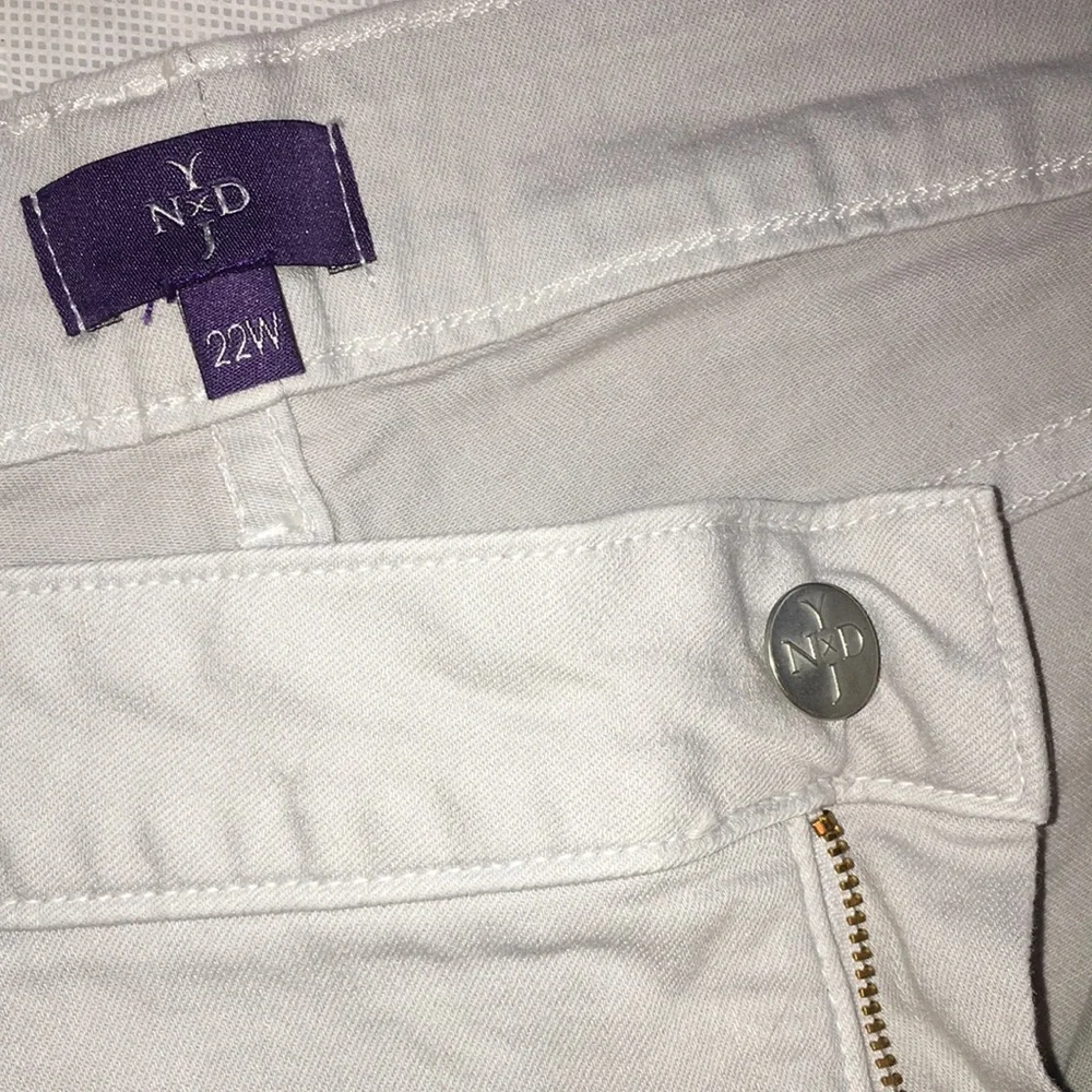 YNDJ Ira Relaxed Ankle Cropped Pants | Size 22W